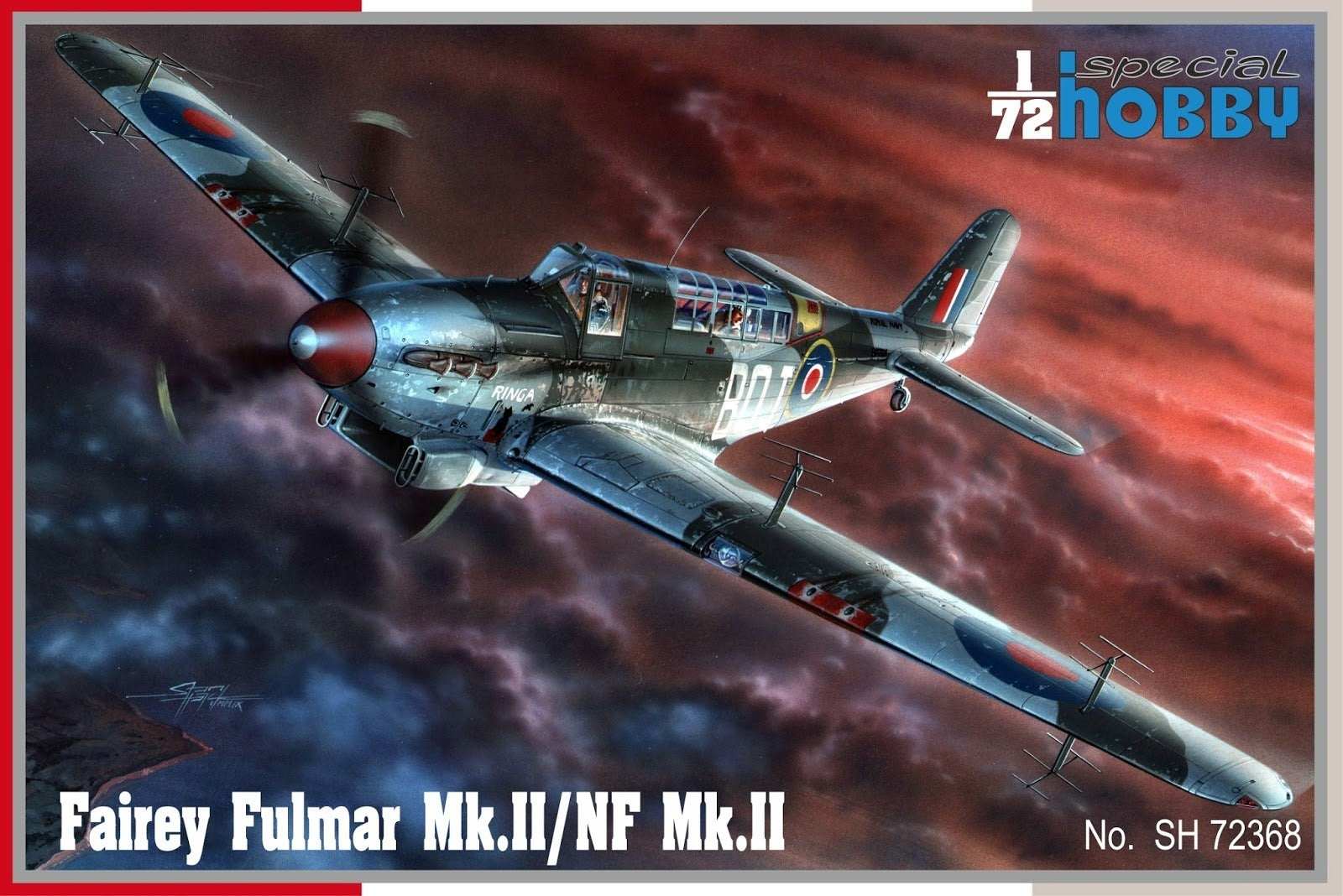 Special Hobby 1/72 Fairey Fulmar Mk.II/NF Mk.II Plastic Model Kit