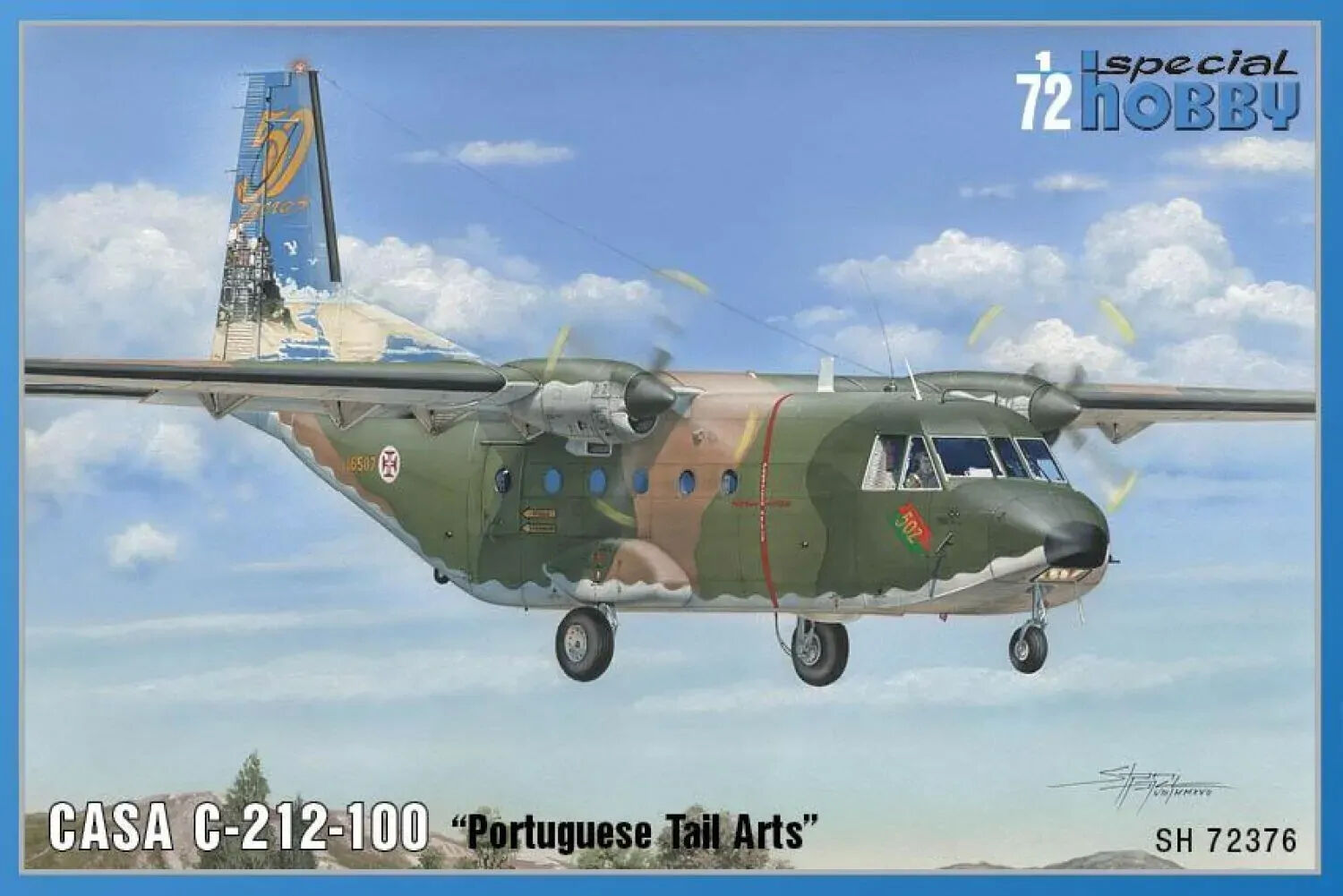Special Hobby 1/72 CASA C.212-100 TAIL ART Plastic Model Kit
