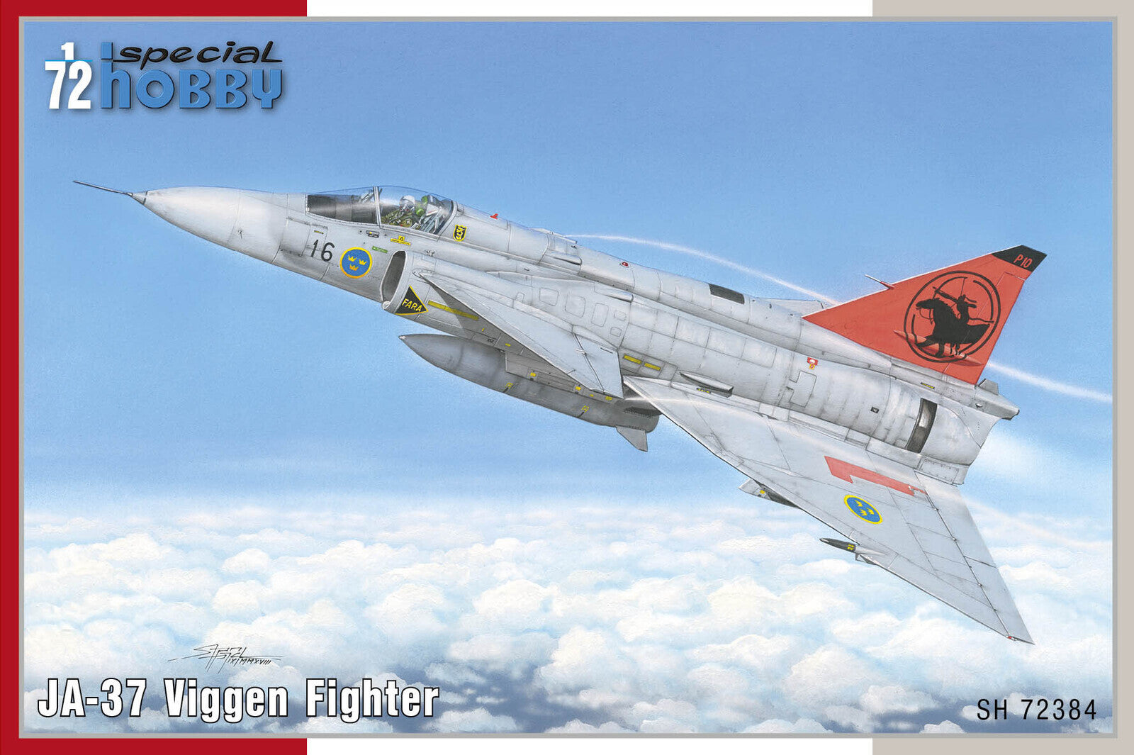 Special Hobby 1/72 JA-37 Viggen Fighter  Plastic Model Kit