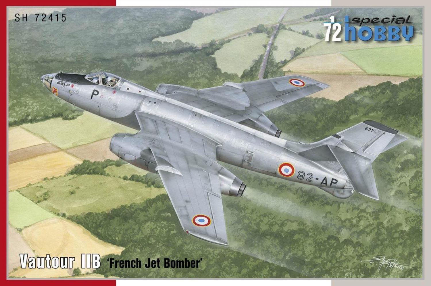 Special Hobby 1/72 Vautour IIB €˜French Jet Bomber€™ Plastic Model Kit