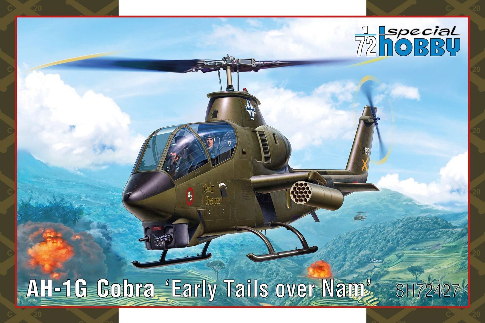 Special Hobby 1/72 AH-1G Cobra €˜Early Tails€™ Plastic Model Kit