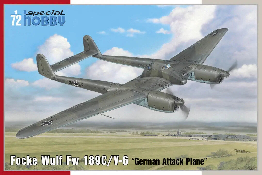 Special Hobby 1/72 Focke Wulf Fw 189C / V-6 Plastic Model Kit