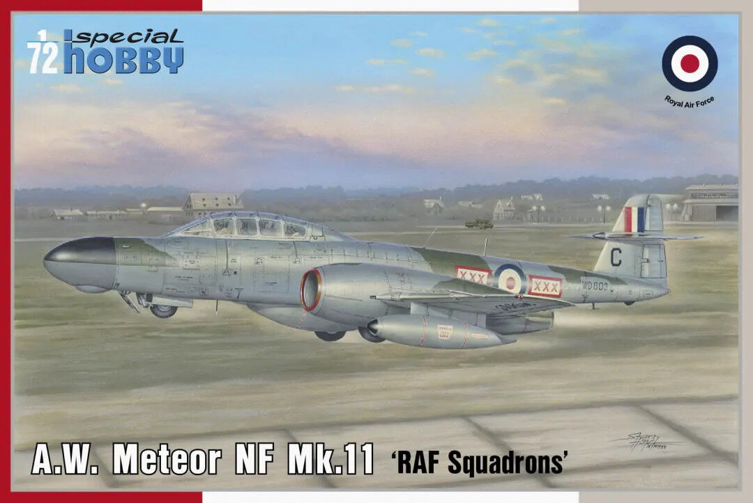 Special Hobby 1/72 A.W. Meteor NF Mk.11 'RAF Squadrons' Plastic Model Kit