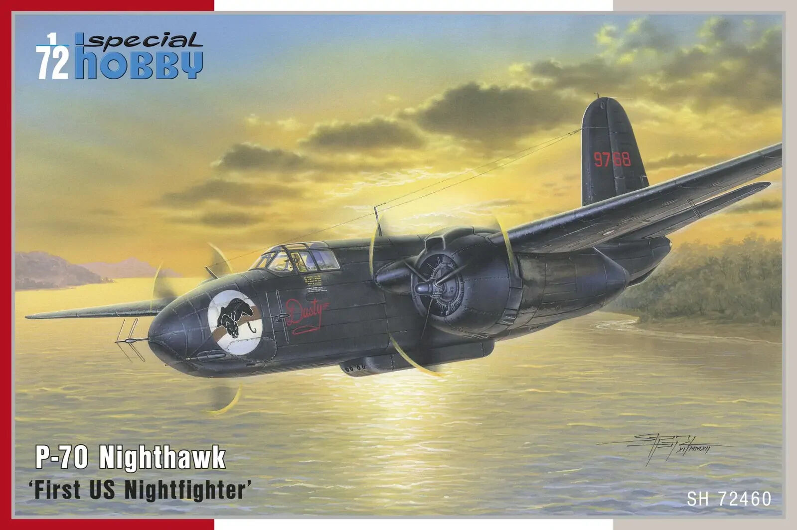 Special Hobby 1/72 P-70 Nighthawk €˜First US Nightfighter€™ Plastic Model Kit
