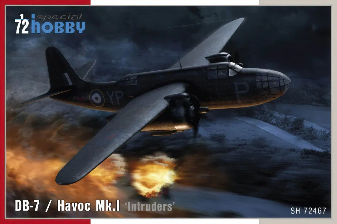 Special Hobby 1/72 DB-7 Havoc Mk.I 'Intruders' Plastic Model Kit