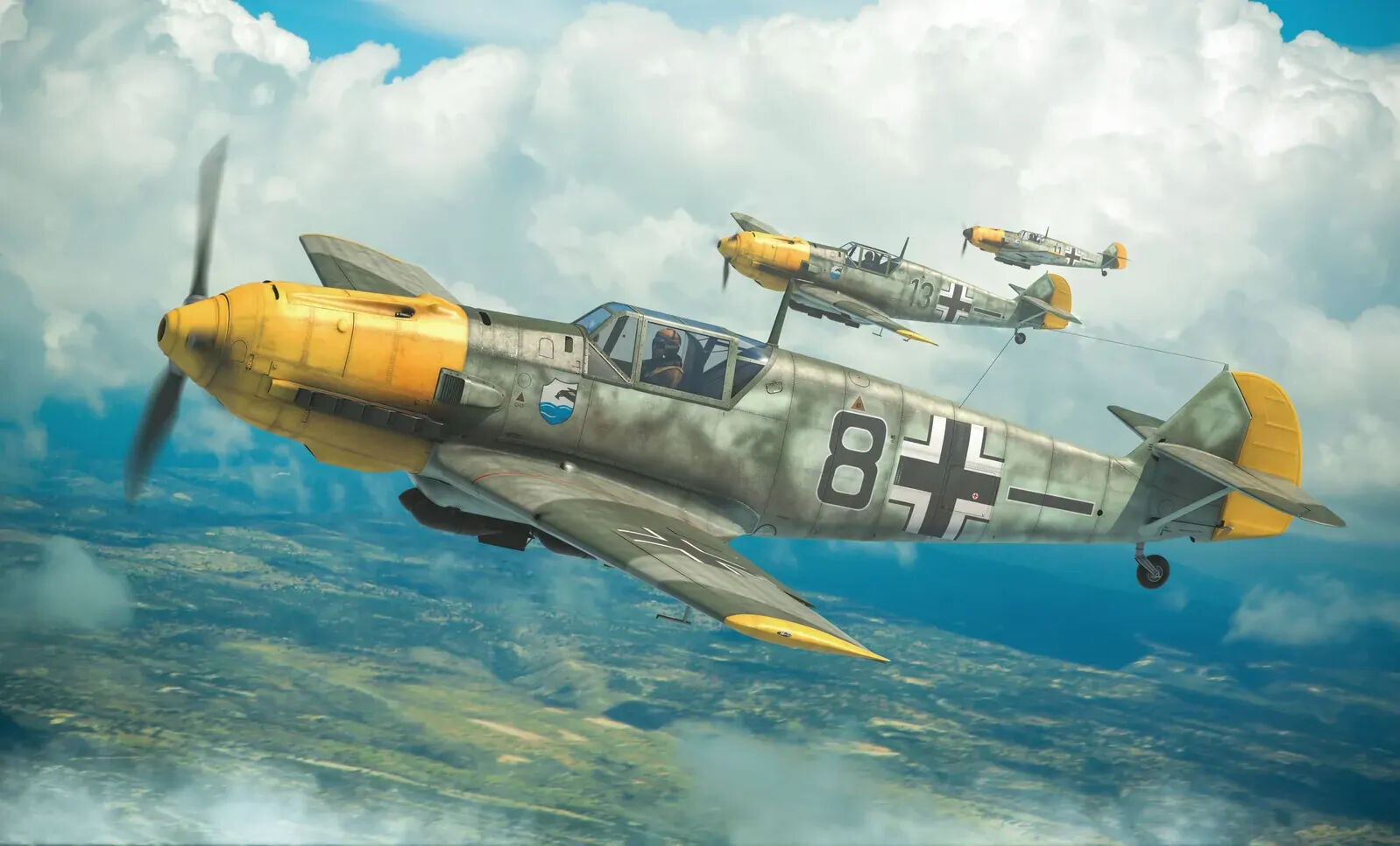 Special Hobby 1/72 Messerschmitt Bf 109E-1/B €˜Hit and Run Raiders€™ Plastic Model Kit