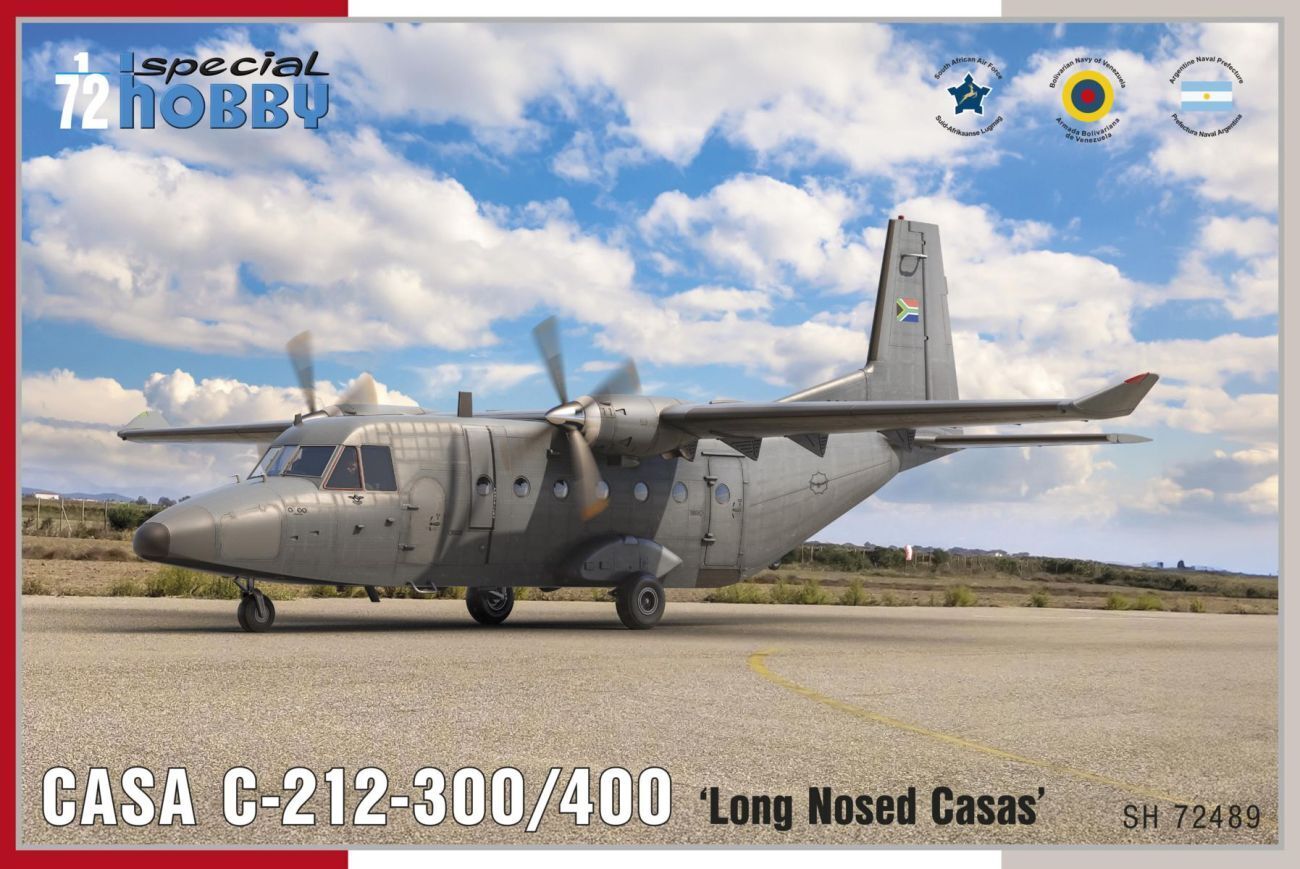 Special Hobby 1/72 CASA C-212-300/400 €˜Long Nosed Casas€™ Plastic Model Kit