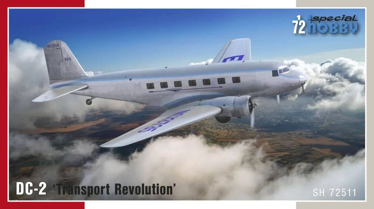 Special Hobby 1/72 DC-2 'Transport Revolution' Plastic Model Kit