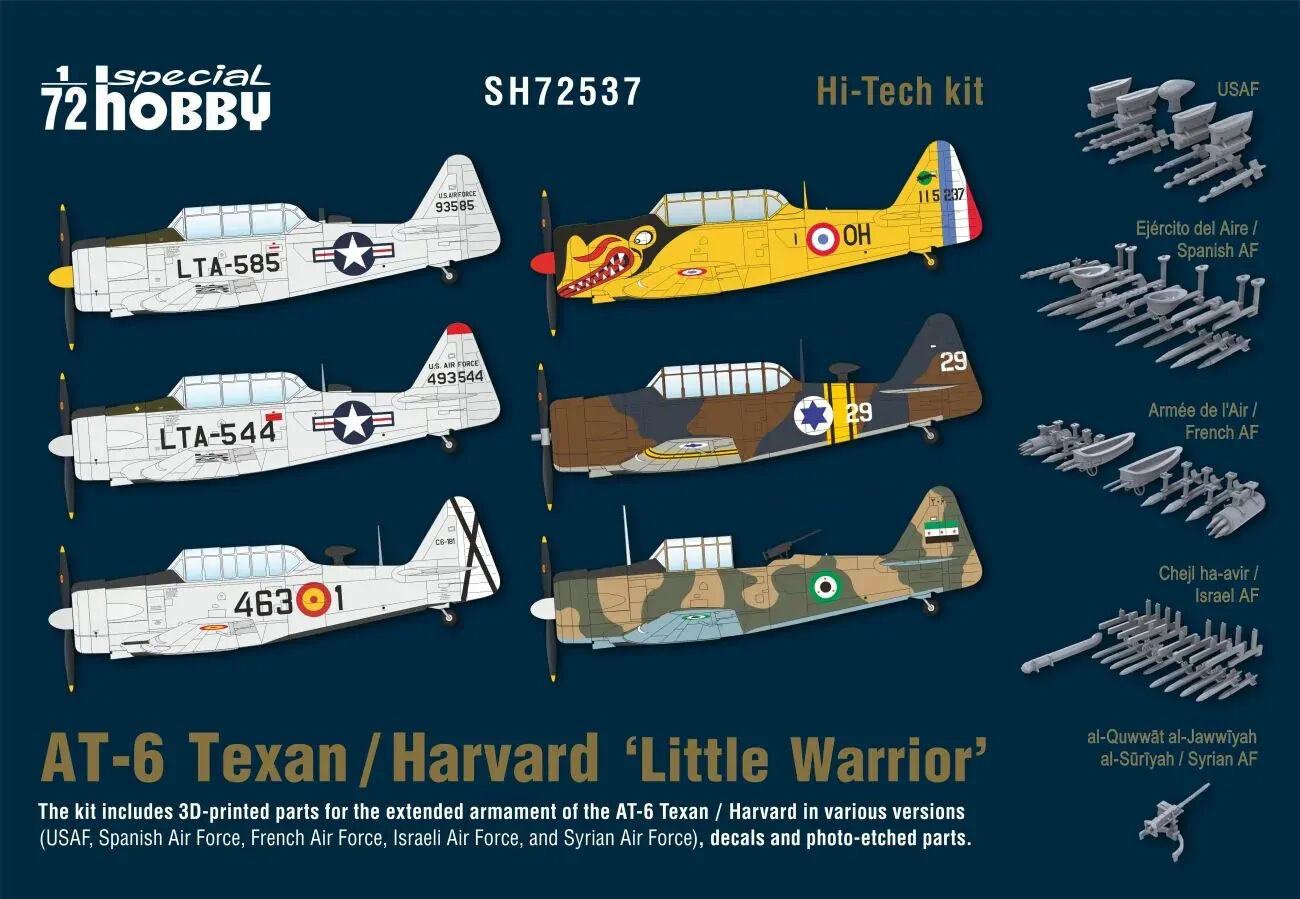 Special Hobby 1/72 AT-6 Texan €˜Little Warrior€™  Plastic Model Kit
