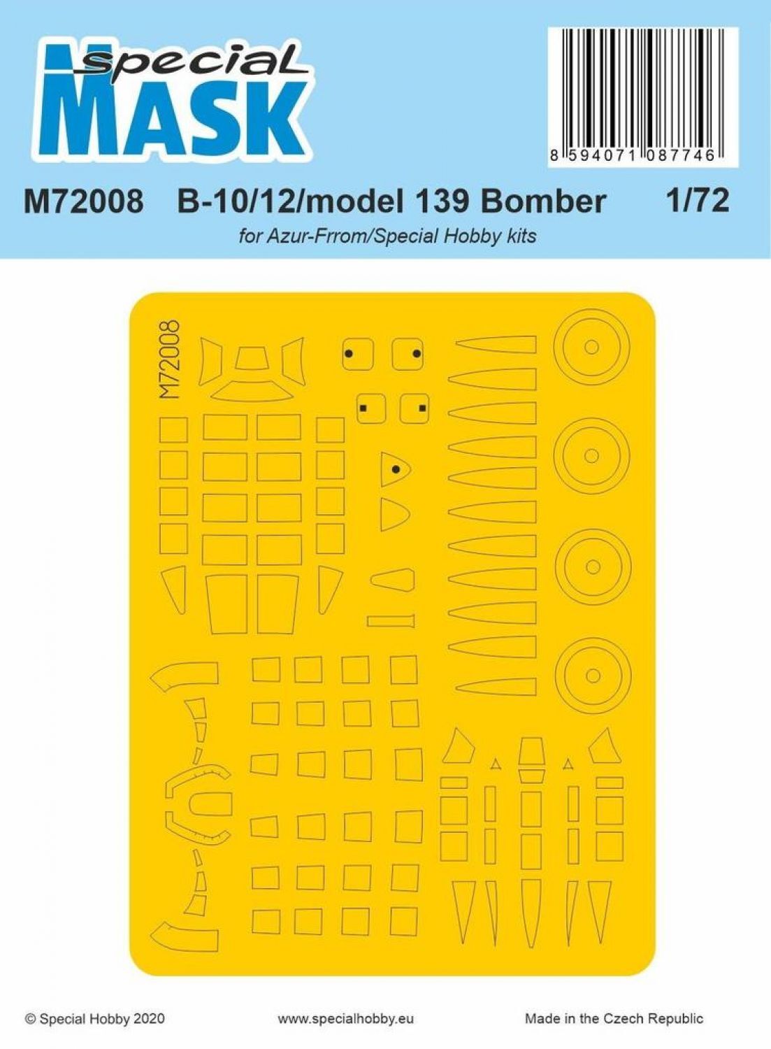Special Hobby 1/72 B-10/12/model 139 Bomber