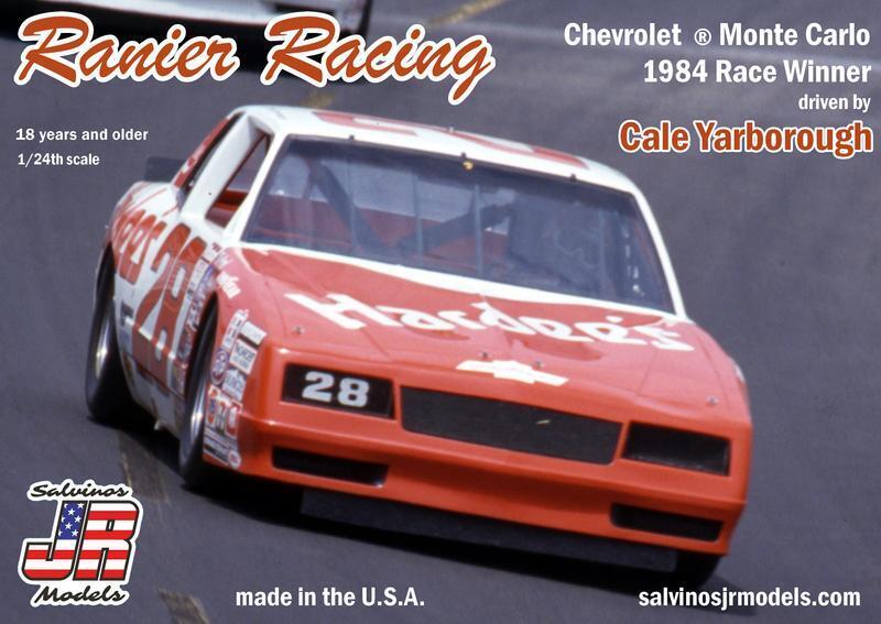 SJR-09929 Salvinos J R CYMC1984D 1/24 Ranier Racing #28 Monte Carlo 1984 Winner Plastic Model Kit Salvinos J R Models