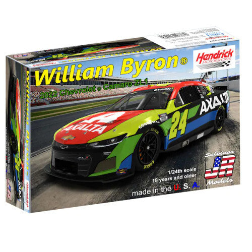 SJR-31248 Salvinos J R 1/24 Hendrick Motorsports William Byron 2022 Camaro Plastic Model Kit Salvinos J R Models