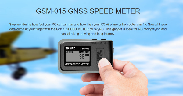 SK-500024-01 SKYRC GSM-015 GPS Speed Meter