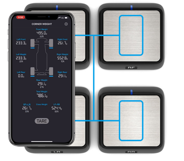 SK-500036 Bluetooth Corner Weight system