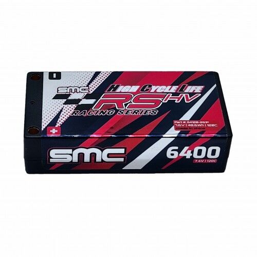 HCL-RS 7.6V-6400mAh 120C LiHV 5mm Inboard Hardcase Shorty