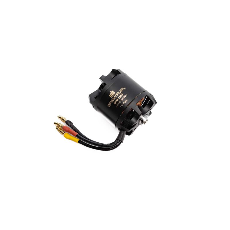 Spektrum 5055-500kv 14-pole Brushless Outrunner Motor, Super Timber 1.7