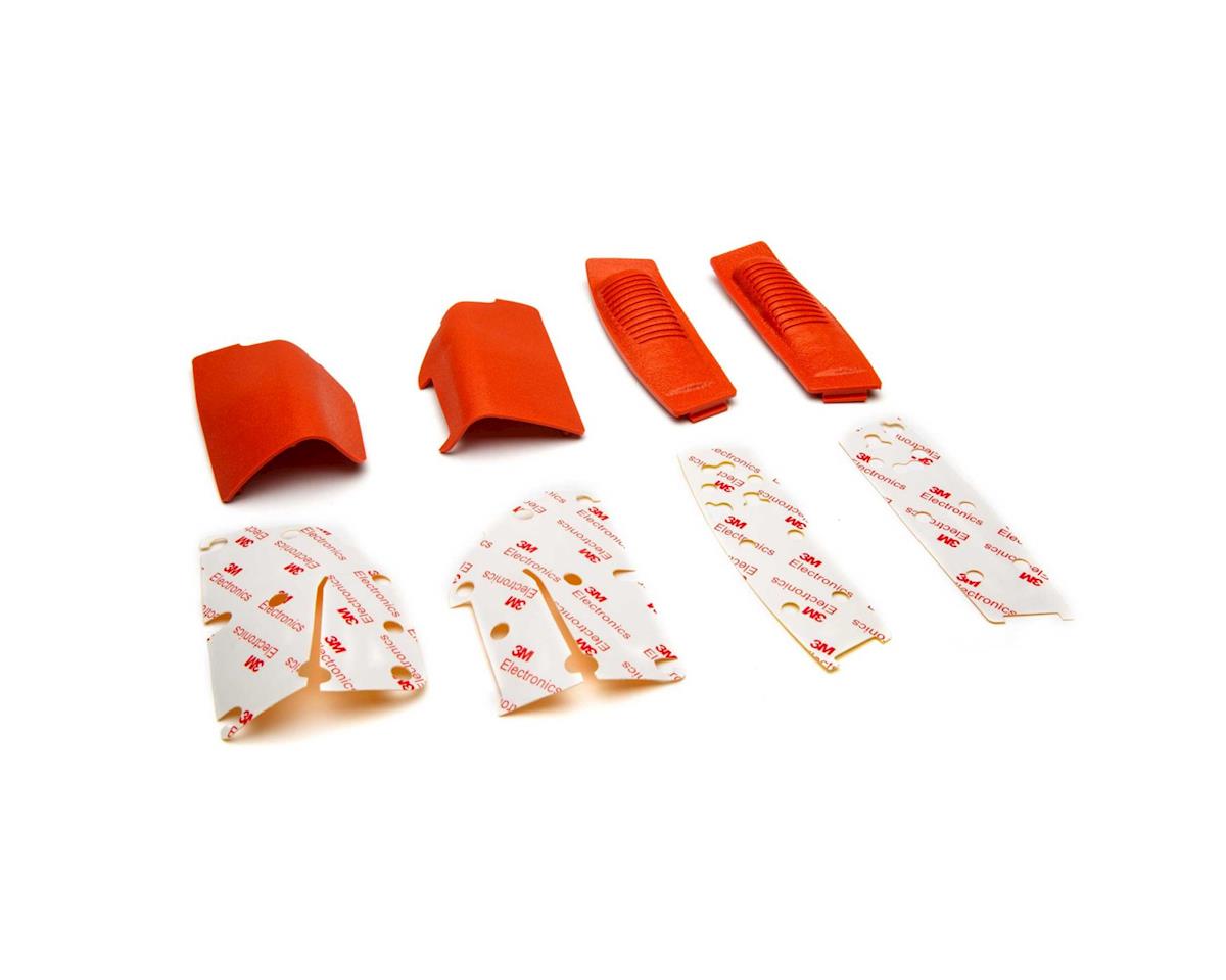 SPMA9609 Spektrum Orange Grip Set with Tape, Dx6 Gen 2 and 3, Dx8 Gen 2 Spektrum