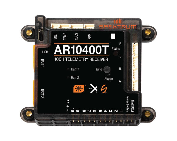 Spektrum AR10400T 10 Channel PowerSafe Telemetry Receiver