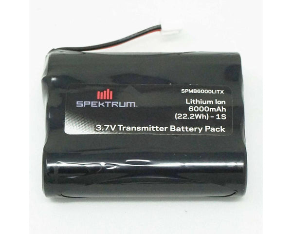 Spektrum 6000mah 1S 3.7v LiPo Transmitter Battery suit iX12/NX6/NX8 Tx Plug (XH-1S)