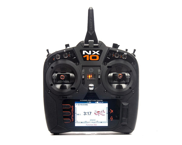 SPMR10100 Spektrum NX10 10-Channel DSM-X Transmitter Only, Mode 2, SPMR10100