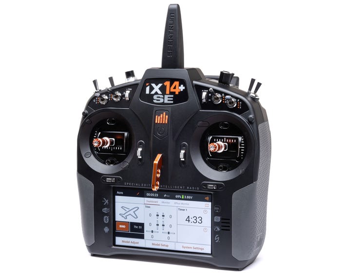 Spektrum iX14+ SE 20 Channel DSM-X Transmitter Only, SPMR14020 Spektrum