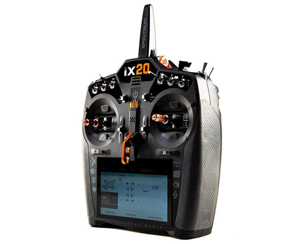 SPMR20100 Spektrum iX20 2.4Ghz DSM-X 20 Channel Transmitter Only