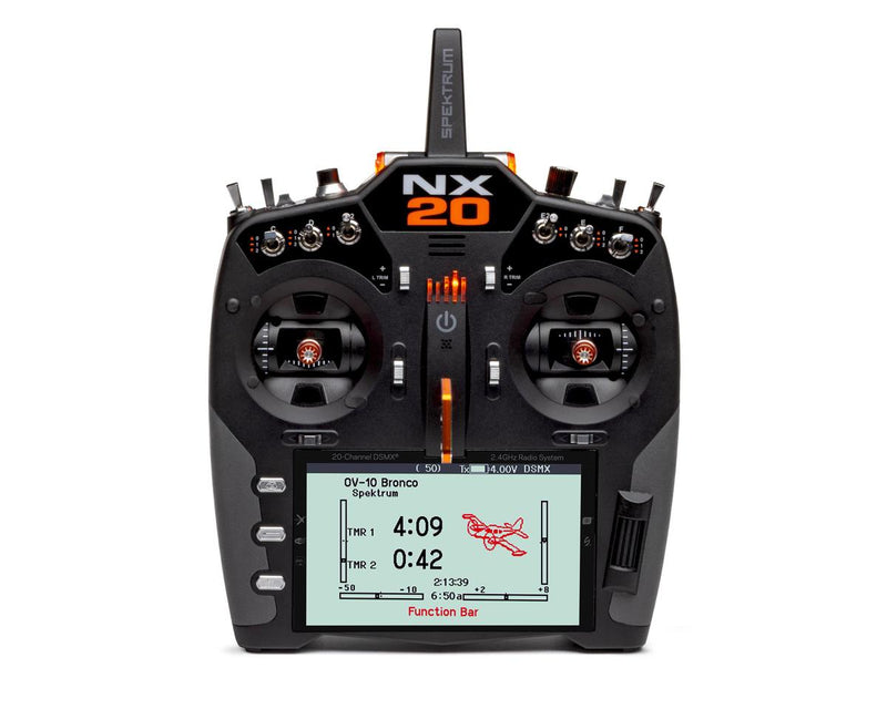 SPMR20500 Spektrum NX20 2.4Ghz DSM-X 20 Channel Transmitter Only, SPMR20500