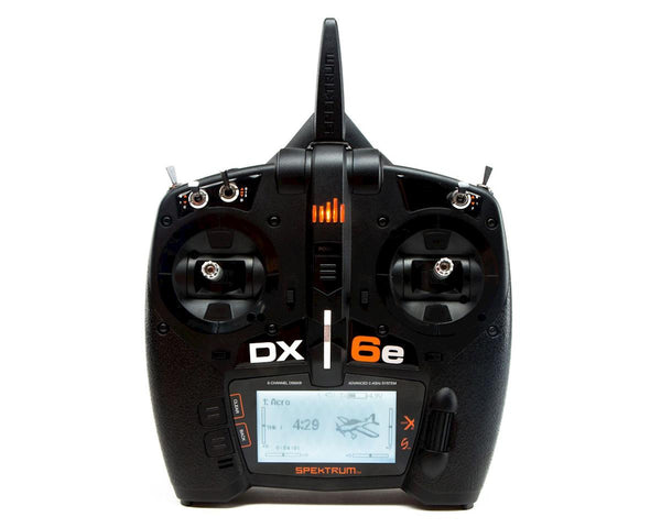 SPMR6655 Spektrum DX6e 6 Channel DSM-X 2.4GHz Transmitter Only, SPMR6655