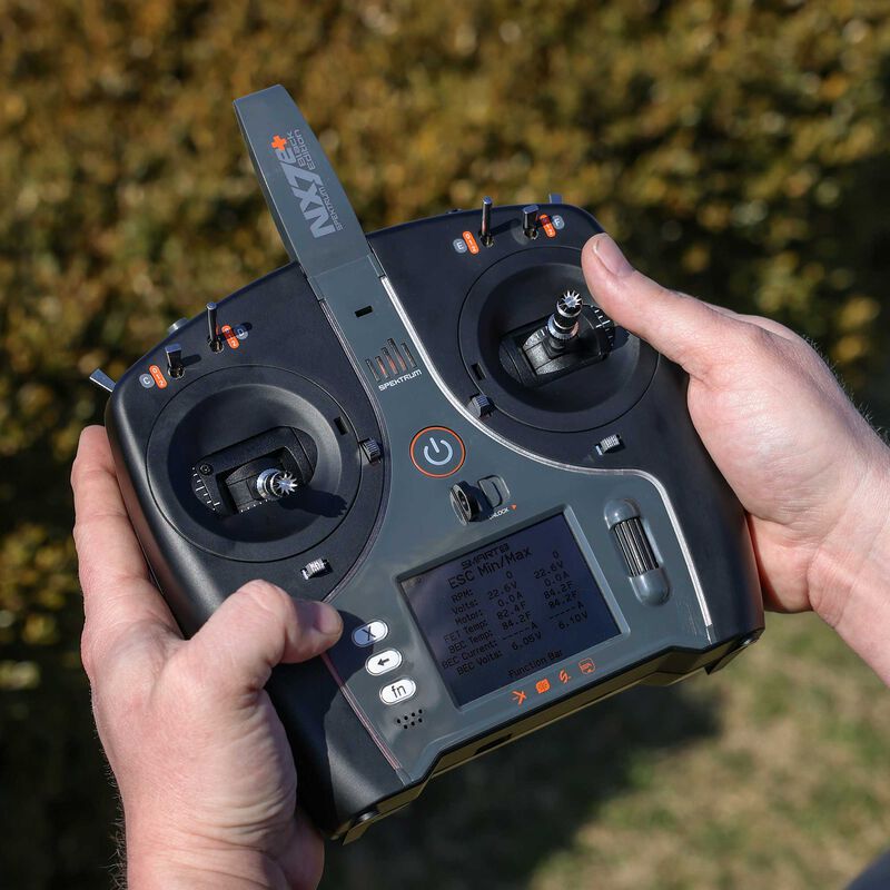 Spektrum NX7e+ 14 Channel DSM-X 2.4GHz Black Edition Transmitter Only, SPMR7120 Spektrum