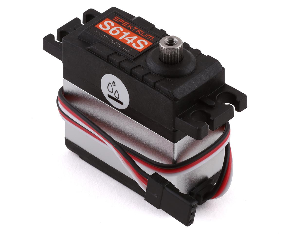 SPMS614S Spektrum S614S 15kg Steel Gear Waterproof Servo, 23T Spektrum