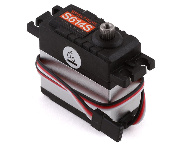 SPMS614S Spektrum S614S 15kg Steel Gear Waterproof Servo, 23T