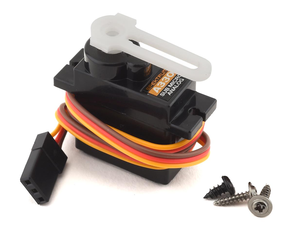 SPMSA354 Spektrum 9gram Servo, 54 Degree Steering Spektrum