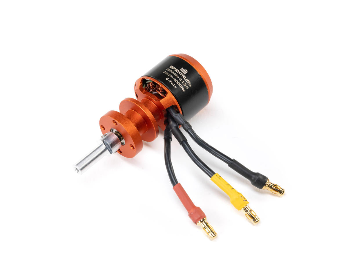 Spektrum Brushless Outrunner Motor, 2628-4000KV, Habu SS 50mm V2 - SPMX-1135