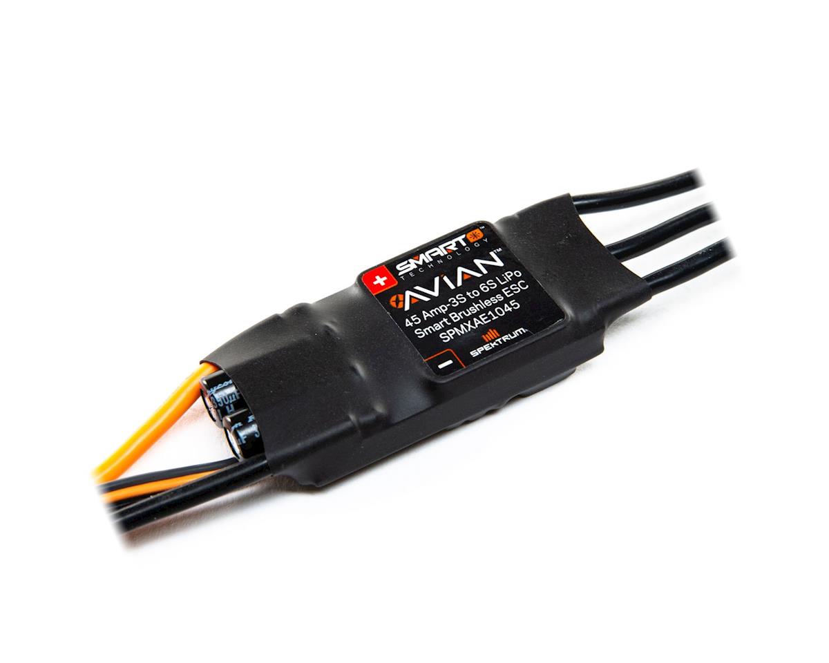 SPMXAE1045 Spektrum Avian 45A Brushless Smart ESC Spektrum