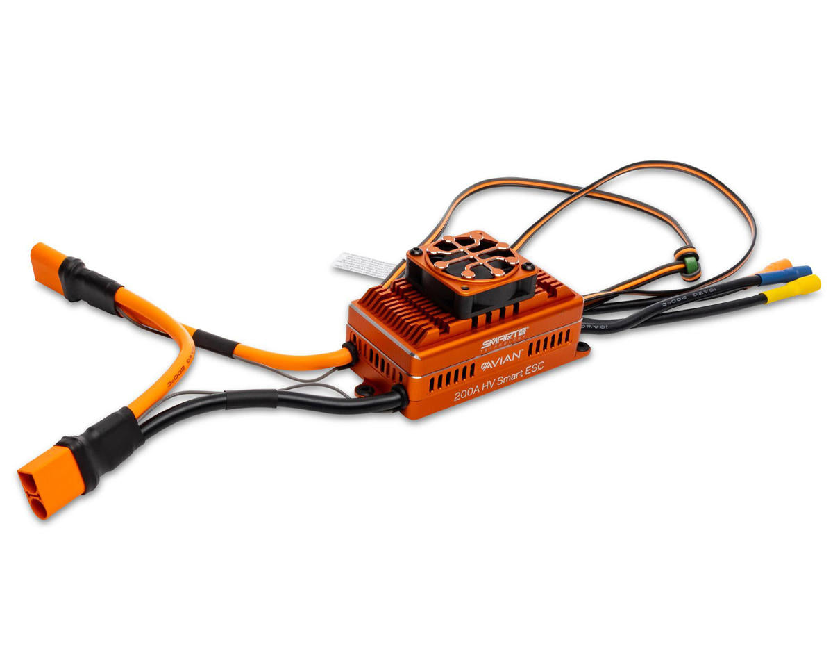 SPMXAE1200HV Spektrum Avian 200A 6-14S HV Smart Brushless ESC Spektrum