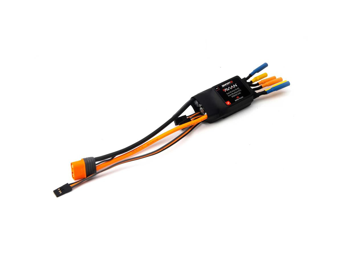 SPMXAE1240 Spektrum Avian Dual 40A 6S Brushless Smart ESC Spektrum
