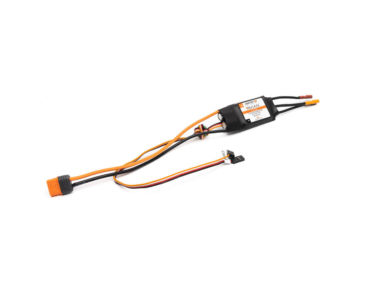 Spektrum Avian 70A Smart Lite Brushless ESC with IC3 Connector - SPMXAE70F