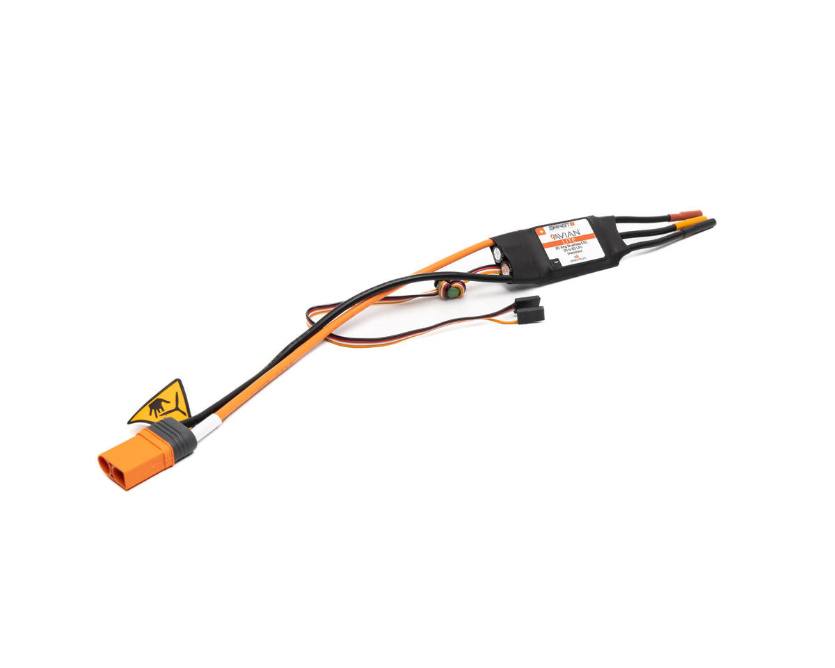Spektrum Avian 85A 3S-6S Smart Lite Brushless ESC with IC5 Connector - SPMXAE85A