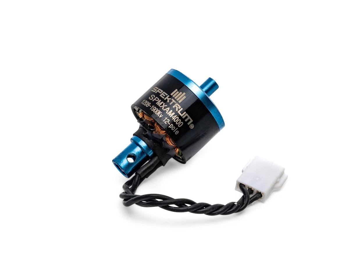 SPMXAM4000 Spektrum 1208-1900Kv 10-Pole Brushless Motor, UMX WACO Spektrum