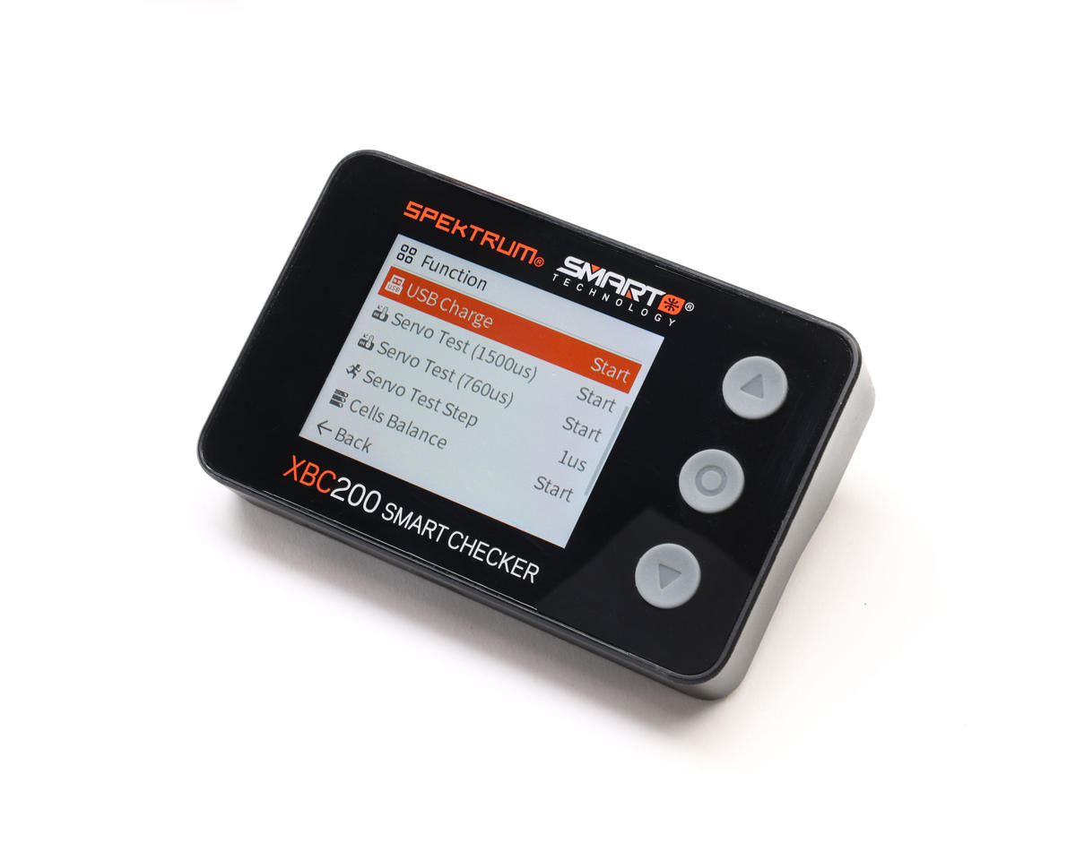 Spektrum XBC200 Smart Battery Checker and Servo Tester - SPMXBC200