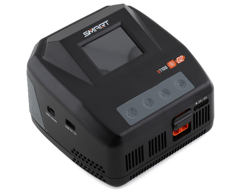 SPMXC2080 Spektrum Smart S1100 G2 1x100w 240v Charger, SPMXC2080