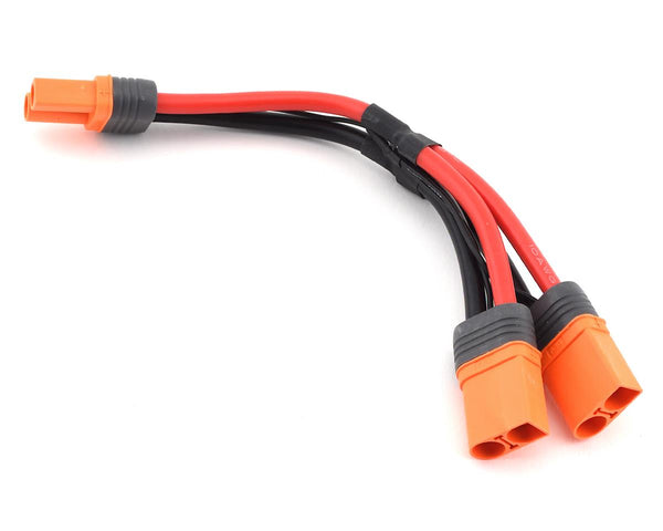 Spektrum IC5 Battery Parallel Y-Harness 6inch / 150mm, 10 AWG