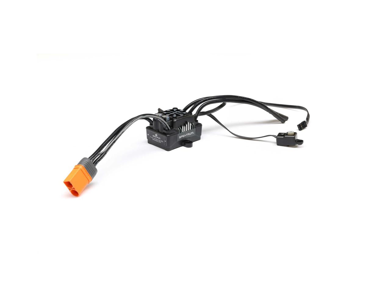 Spektrum Firma 130A Black Edition Brushless Smart ESC, 2S-4S, LMT 2.0 - SPMXSE2130M
