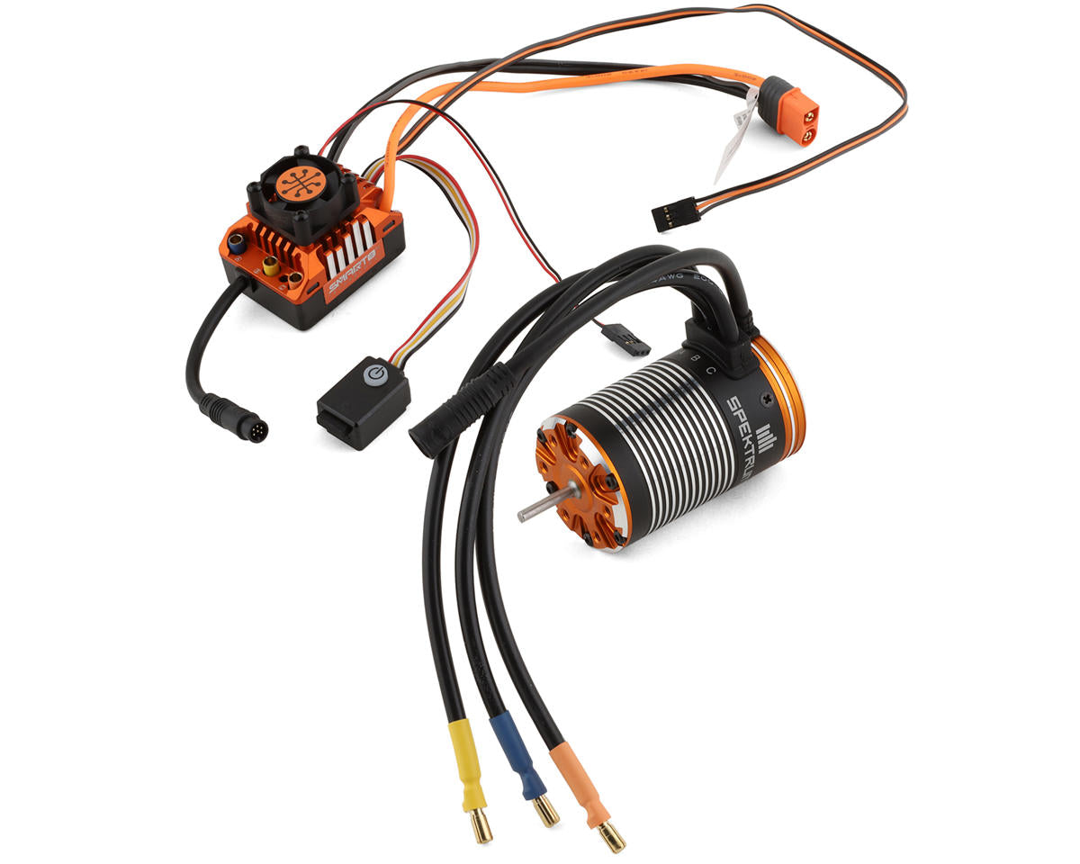 SPMXSEMC09 Spektrum Firma 60A Brushless Smart Sensored Crawler ESC with 2800kv Motor Spektrum