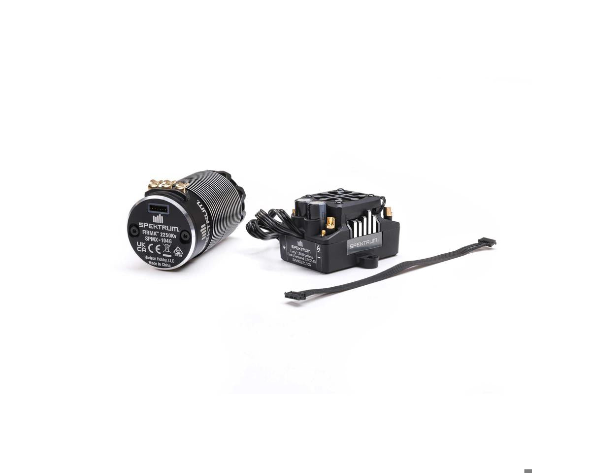 Spektrum Firma 1/8 130A  Smart Sensored ESC with 2250kv Motor Combo - SPMXSEMC21