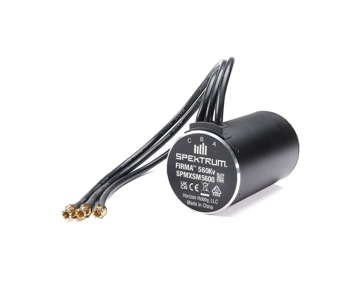 Spektrum Firma 70120 560Kv Brushless Motor, 8mm Shaft, 5IVE-TE 3.0 - SPMXSM5600