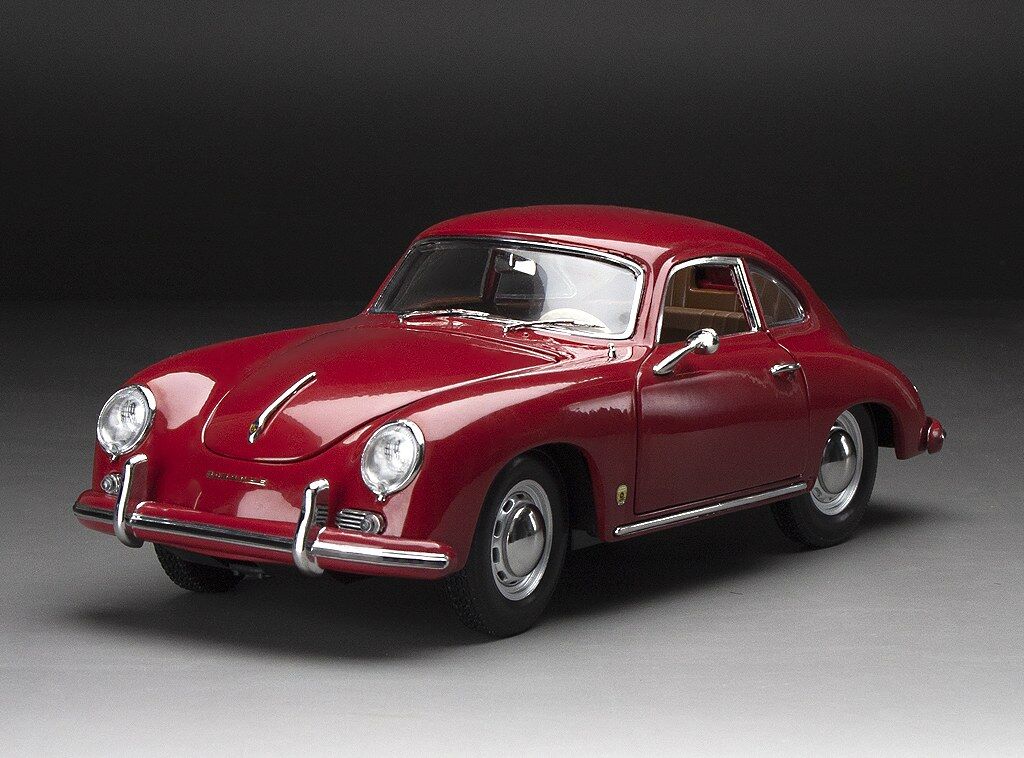 Sun Star 1/18 1957 Porsche 356A 1500 GS Carrera GT - Polyantha Red