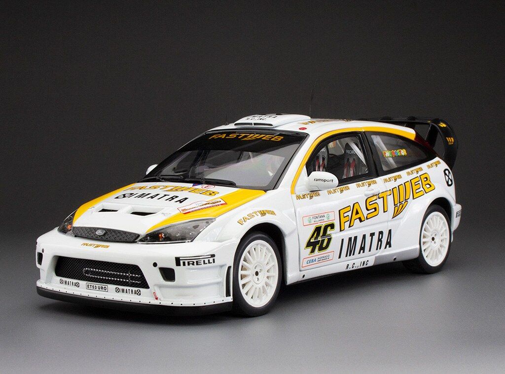 Sun Star 1/18 Ford Focus RS WRC '05- #46 V.Rossi/C.Cassina - Monza Rally Show 2006 (limited edition 999pcs )