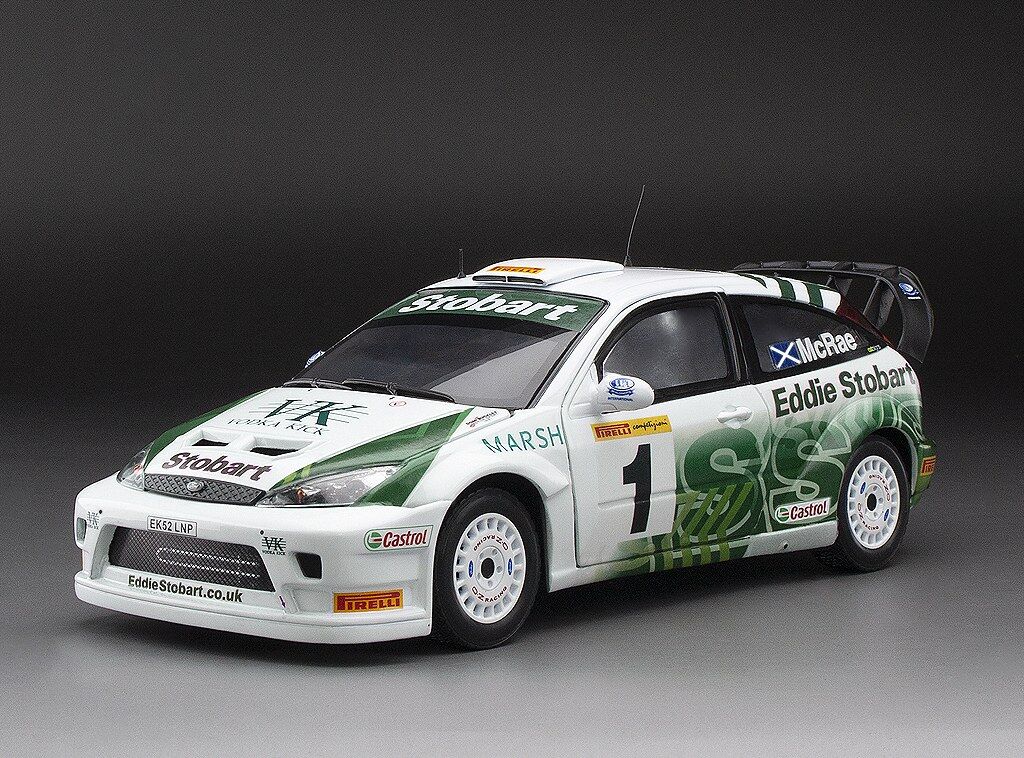 Sun Star 1/18 Ford Focus RS WRC '03 - #1 Colin McRae -Pirelli International Rally 2005 (limited edition 1999pcs)
