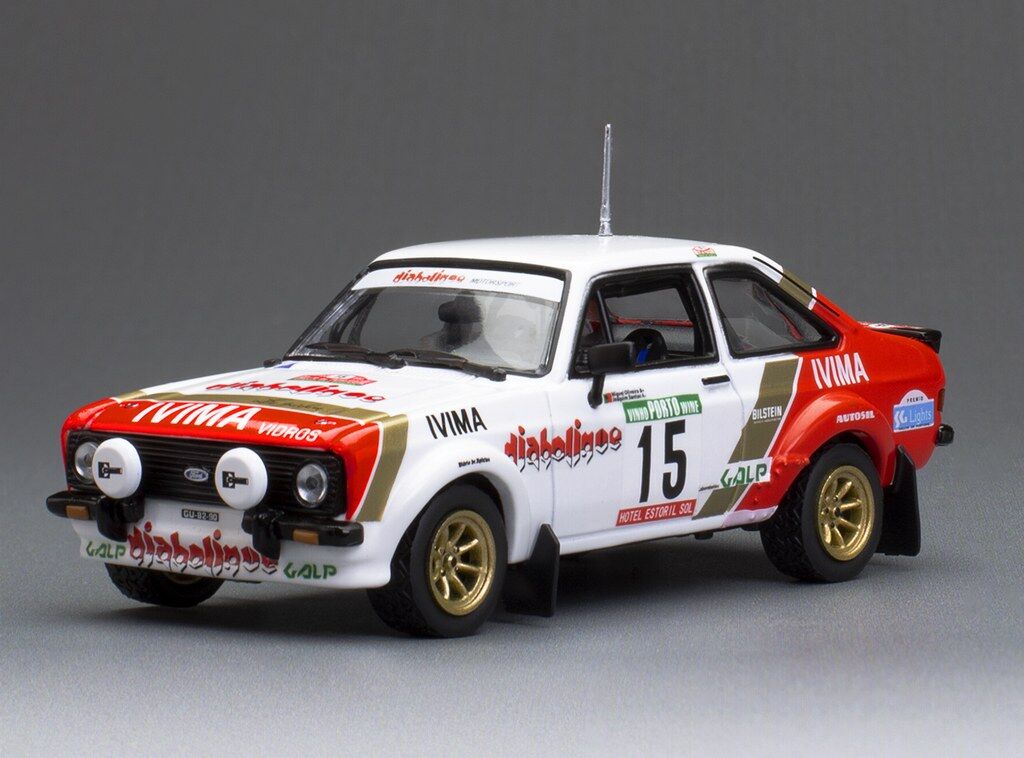 Sun Star 1/43 Ford Escort RS1800 - #15 J.Santos / M.Oliveira - Rallye de Portugal - Vinho do Porto 1983 (limited edition 999pcs) Diecast Model Car